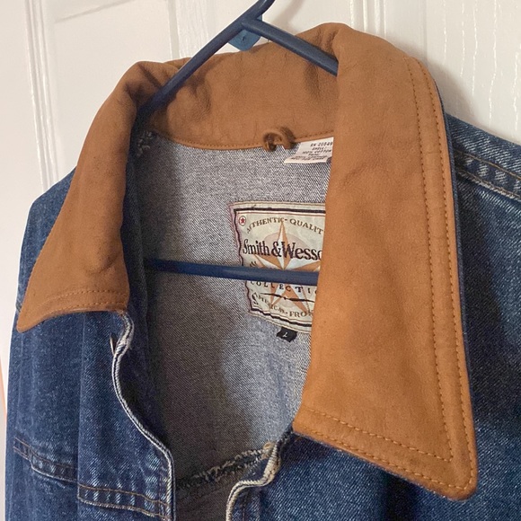 {Rare Find} Smith and Wesson Vintage Collection Men’s Denim Horse Riding Coat - Picture 6 of 15
